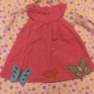 Corduroy butterfly jumper